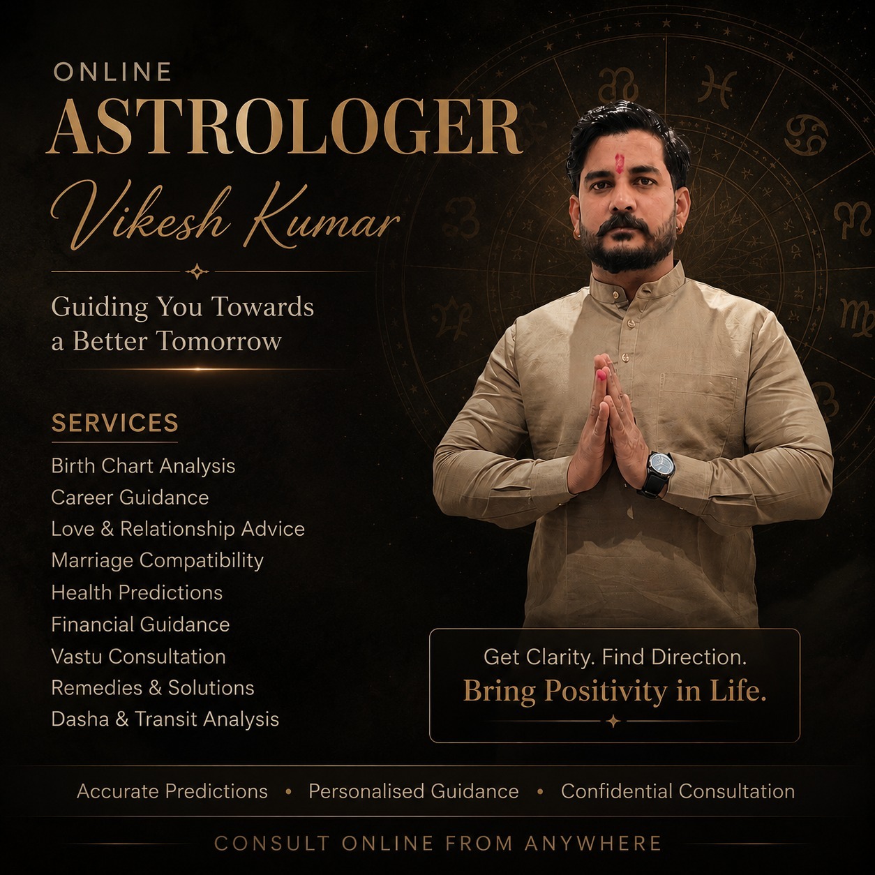 Astro Vikesh Kumar – Expert Vedic Astrology for Love, Career and Family Guidance