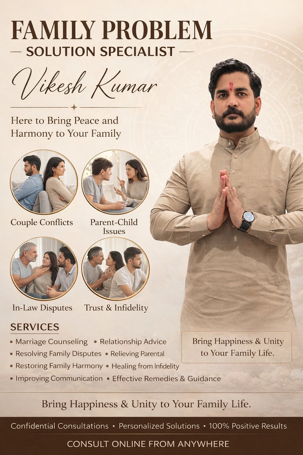 Trusted Family Problem Solution by Astro Vikesh Kumar