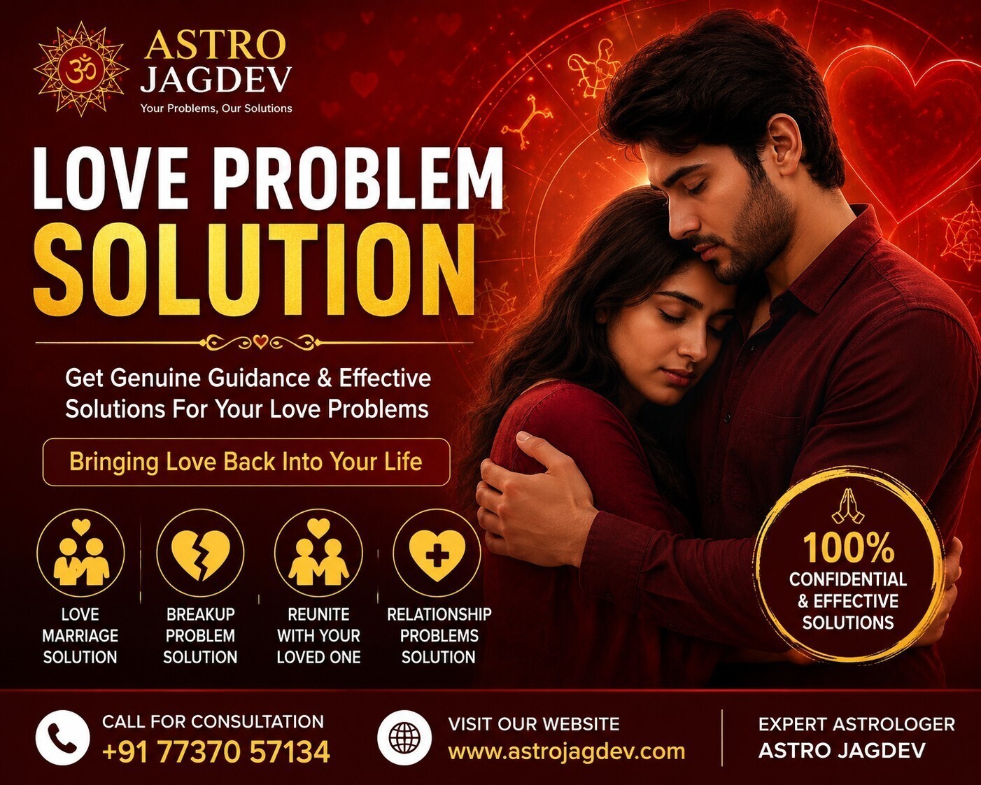 Astro Jagdev – Genuine Love Problem Solution with Personalized Astrology